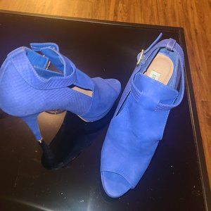 Blue shoes